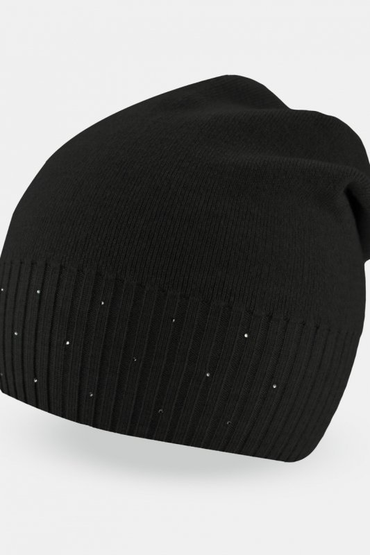 NOVITI CZAPKA DAMSKA Z MODALEM CEKINY CZ103