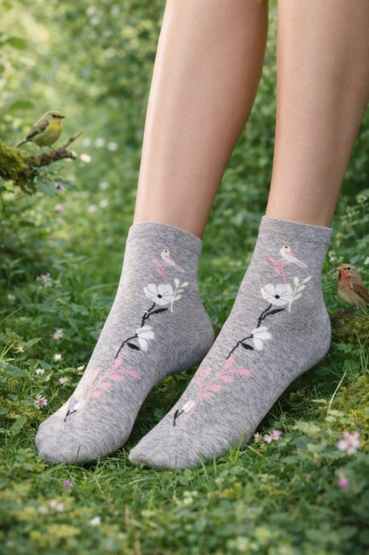 GATTA PERFECT WOMAN-Skarpetki wzorowane damskie U84.01P