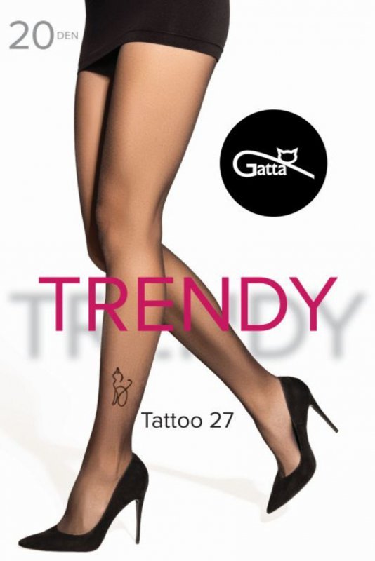 GATTA TATTOO - 27  Lycra mat 20 DEN-5