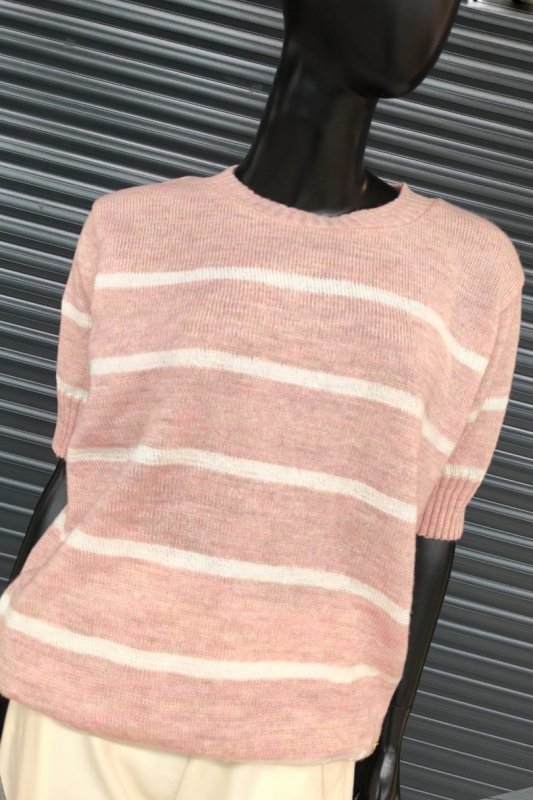 OFF PINK SWETER PASTEL