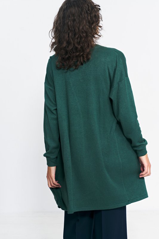 Nife Niezapinany zielony sweter - SW11