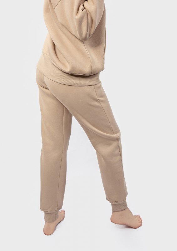 D Karen Spodnie DK-K-B1 CAPPUCCINO BAWEŁNA GRUBA
