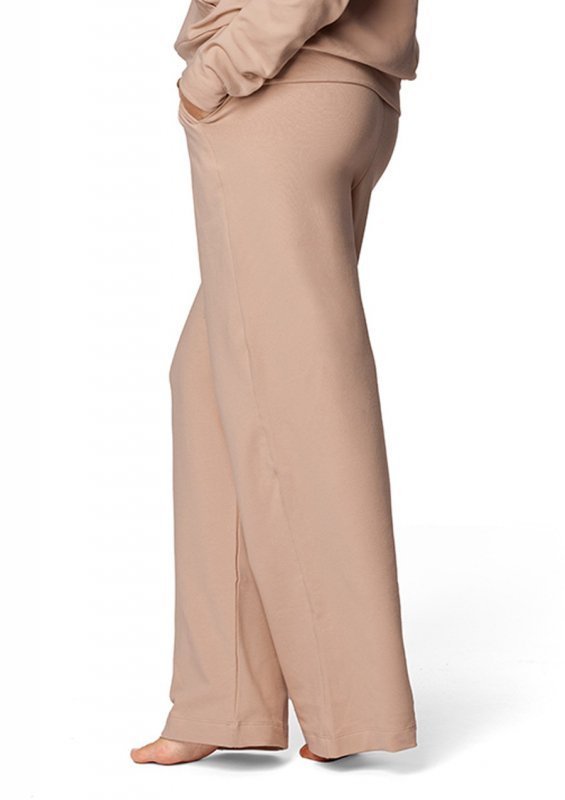 D Karen Spodnie DK-K-B8 KHAKI BAWEŁNA