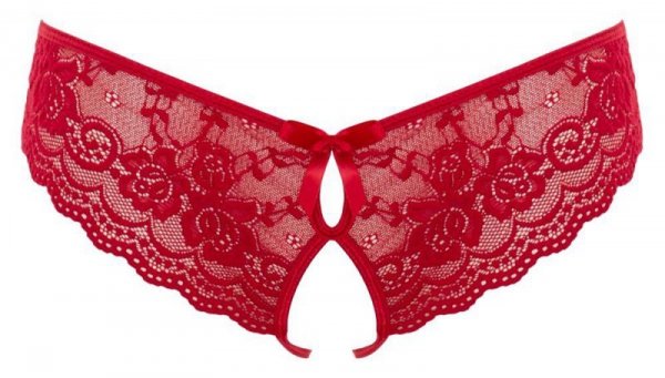 Cottelli LINGERIE Lace Briefs Crotchless