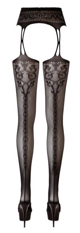 Cottelli LEGWEAR Susp. Straps + Stockings