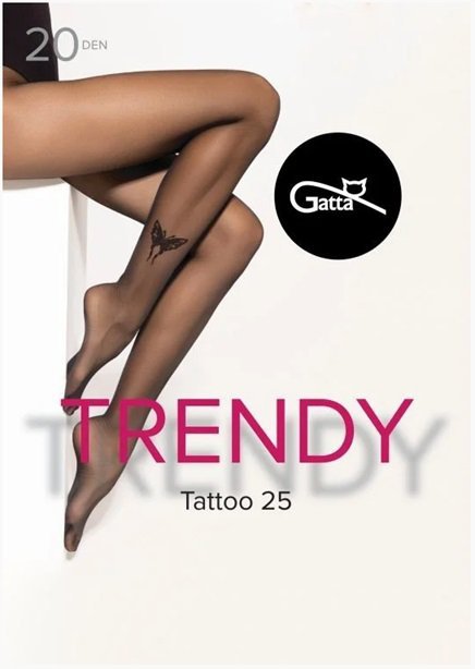 Gatta RAJSTOPY GATTA TATTOO WZ 25