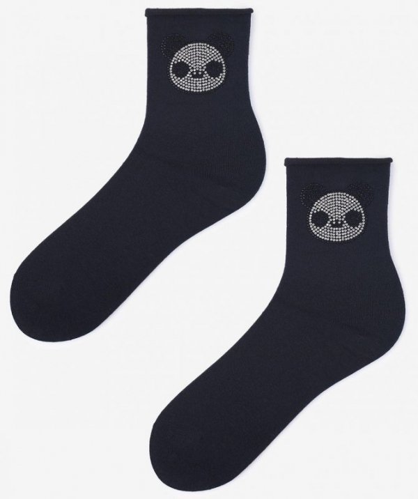 Marilyn SKARPETY MARILYN DAMSKIE SMILE PANDA NAVY BLUE