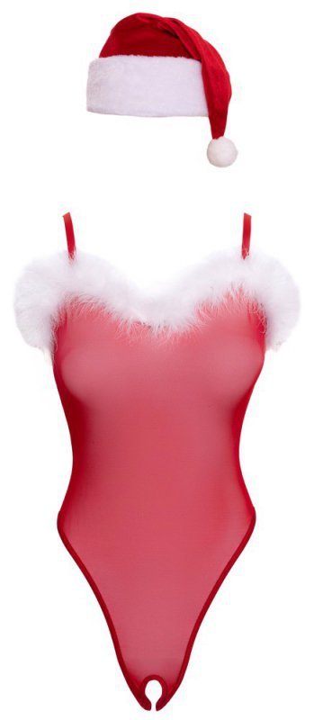 Cottelli LINGERIE X-Mas Body and Hat