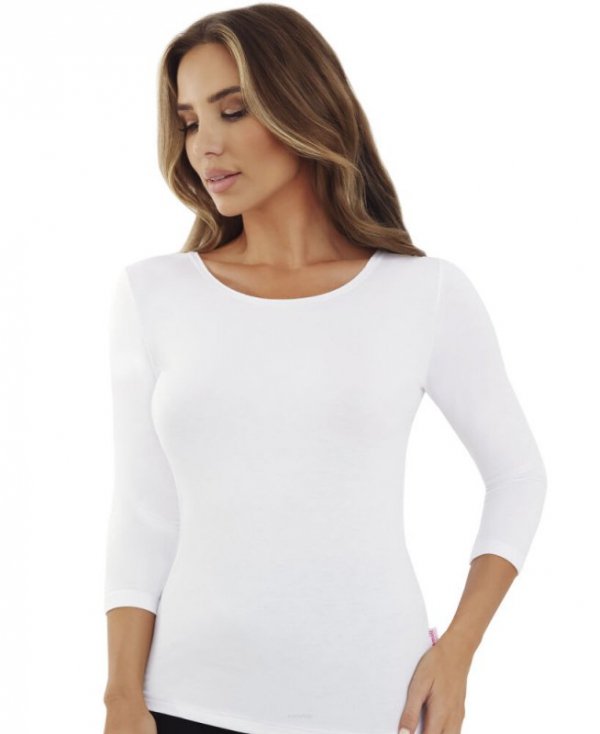 Emili BLUZKA EMILI INA PLUS BIAŁY