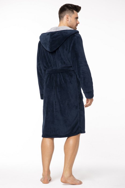 Envie SZLAFROK ENVIE ADAM NAVY/GREY
