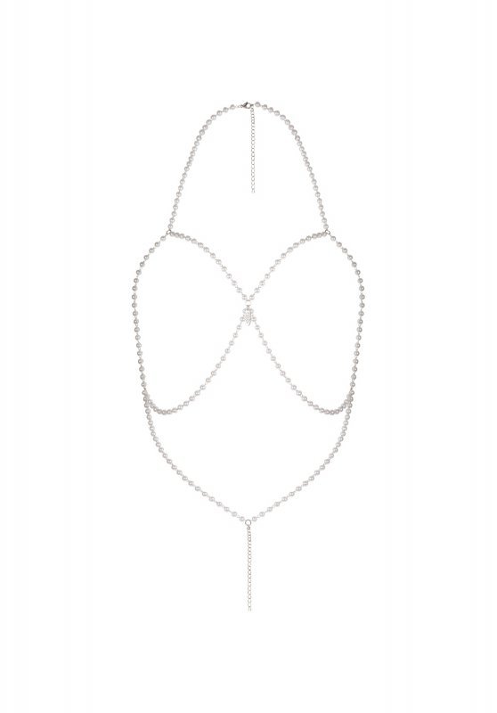 Obsessive Lyxa biżuteryjny biustonosz otwarty