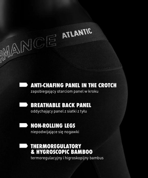 Atlantic SZORTY ATLANTIC MH-1208 PERFORMANCE WL26 GRA