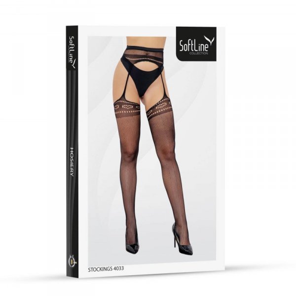 SoftLine Collection Stockings 4033 black