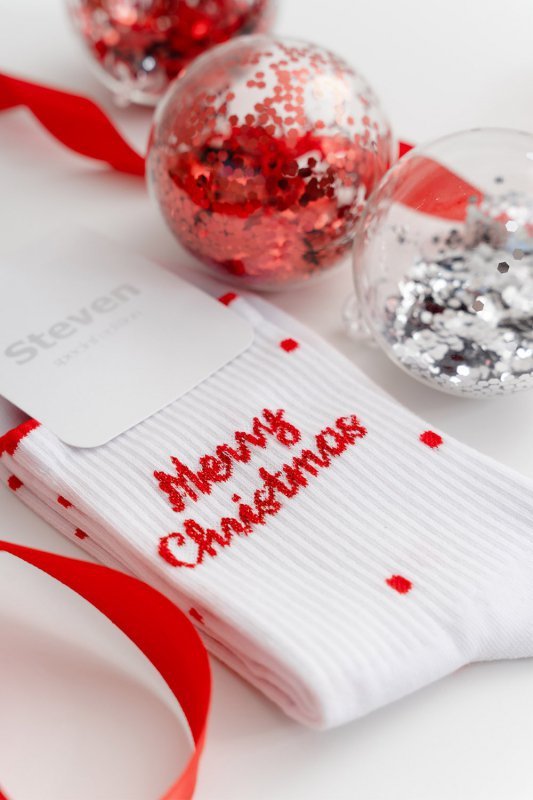 STEVEN SKARPETY ŚWIĄTECZNE DAMSKIE 136