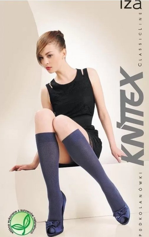 KNITTEX PODKOLANÓWKI Z WISKOZY IZA