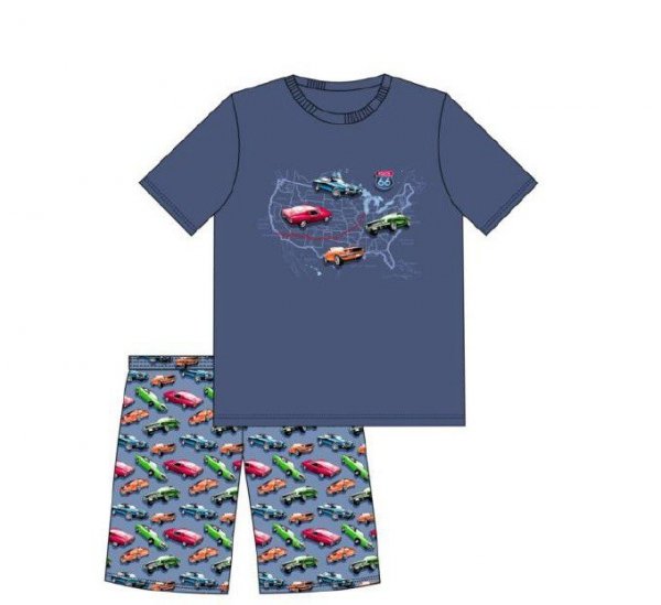 CORNETTE PIŻAMA BOY YOUNG 790/103 ROUTE 66 KR