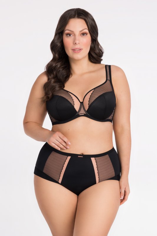GORSENIA BIUSTONOSZ LUISSE K441/1 CZARNY
