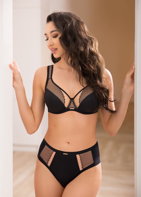 GORSENIA BIUSTONOSZ LUISSE K441/1 CZARNY