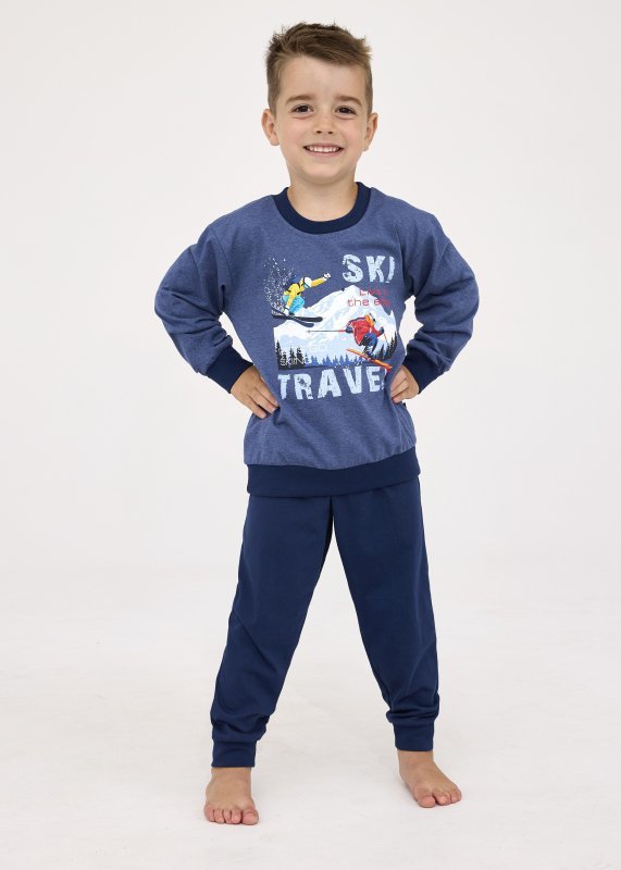 CORNETTE PIŻAMA BOY KIDS 477/158 SKI DR