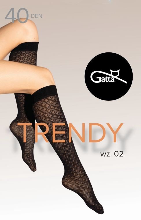 GATTA PODKOLANÓWKI TRENDYLINE 40 DEN WZ.02