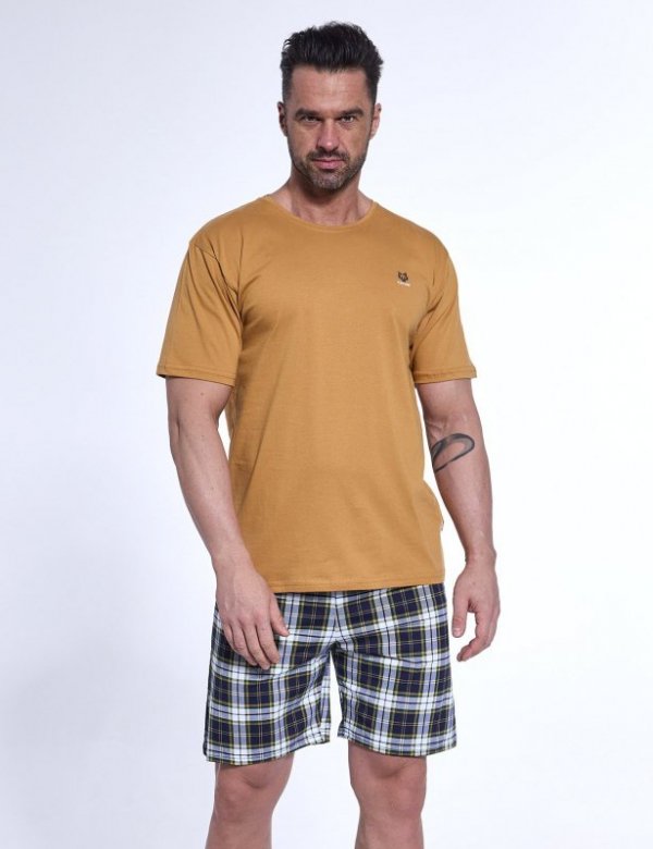 CORNETTE PIŻAMA MĘSKA 326/183 NATURE 3 KR R.3XL-5XL