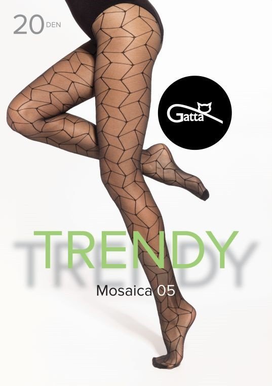 GATTA RAJSTOPY MOSAICA WZ.05 20 DEN