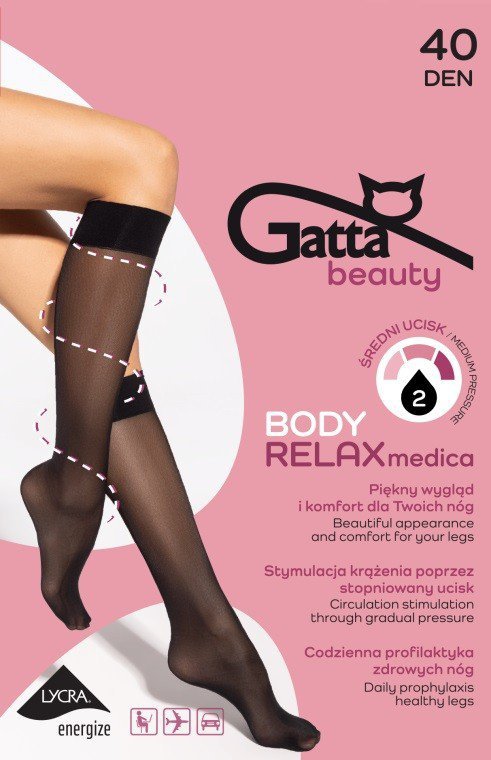 GATTA PODKOLANÓWKI RELAXMEDICA 40 DEN