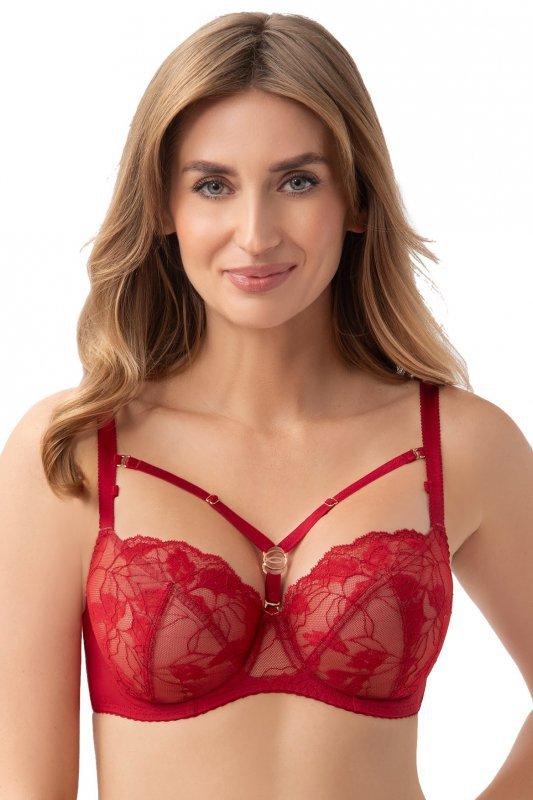 GORSENIA BIUSTONOSZ SOFT AMIRA K959 CZERWONY