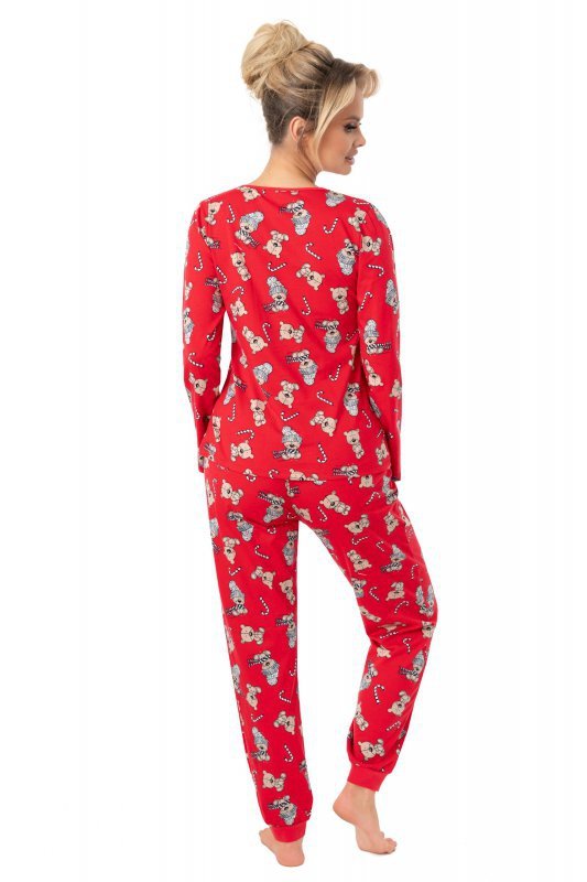 DONNA PIŻAMA DAMSKA BEAR LONG