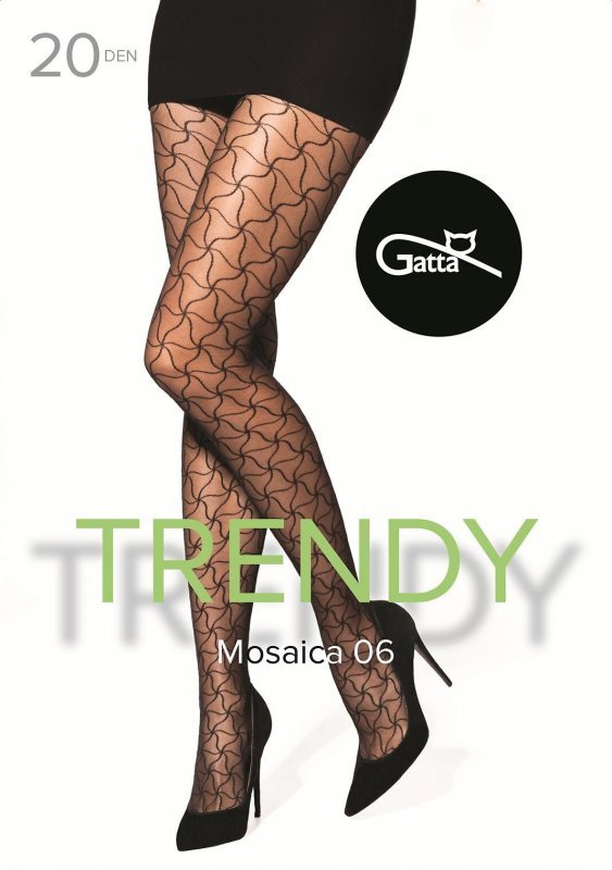 GATTA / WOLA RAJSTOPY TRENDY MOSAICA WZ.06 20 DEN