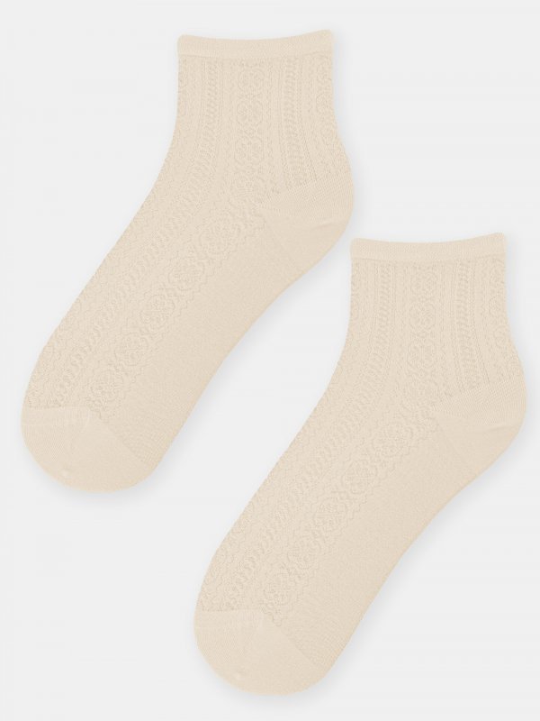 NOVITI SKARPETY DAMSKIE SB167 Z JEDWABIEM KONICZYNA