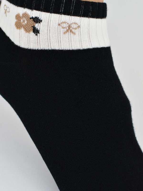 NOVITI STOPKI DAMSKIE ST090 BAWEŁNA