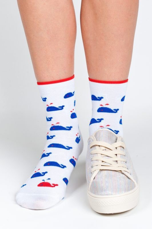 REGINA SOCKS SKARPETY DAMSKIE BAMBUS WZÓR