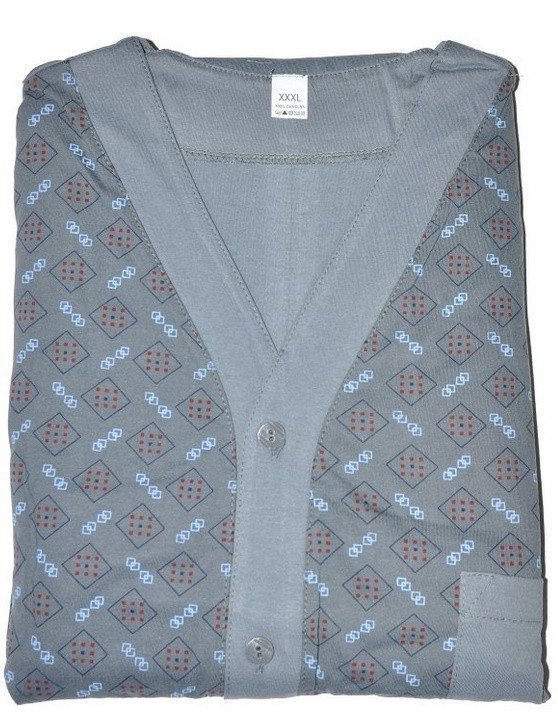 GUCIO PIŻAMA MĘSKA ROZPINANA DR R.4XL-5XL