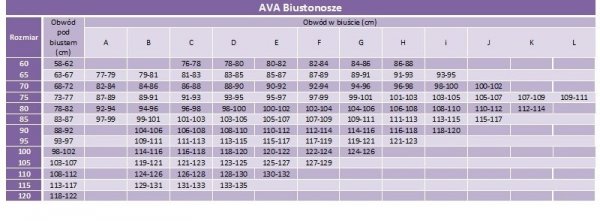 Biustonosz Ava 1030 Maxi  24H
