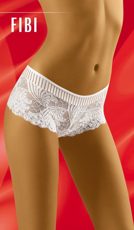 Wol-Bar Shorty Fibi Białe