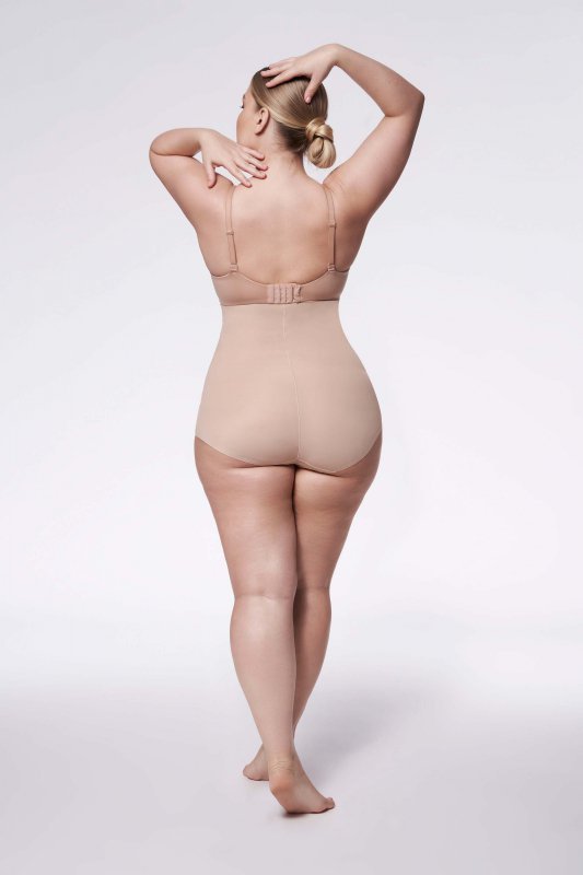 Julimex Figi 214 Basic High-Waist Panty Naturalne