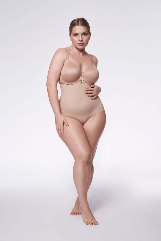 Julimex Figi 251 Basic High-Waish Panty Extra Naturalne