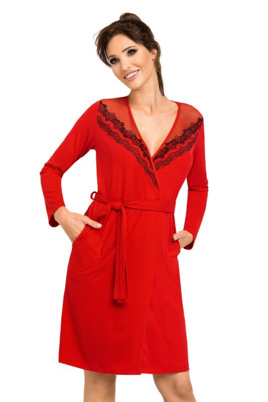 Donna Szlafrok Jasmine Red