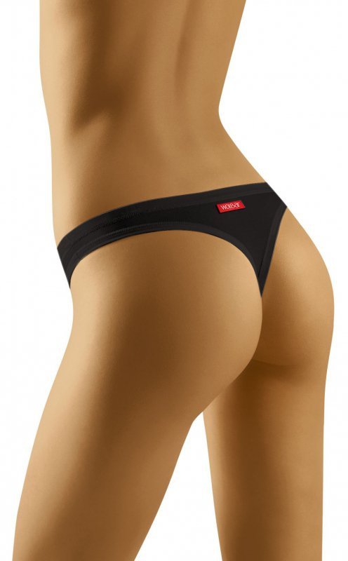 Wol-Bar Stringi Simple Soft Czarne