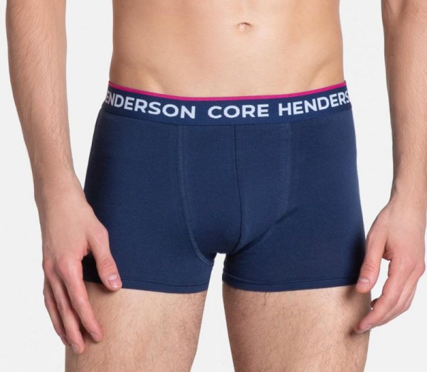Henderson Bokserki Lucky 38843-MLC Zestaw 2 sztuk Ciemna Czerwień-Granatowe