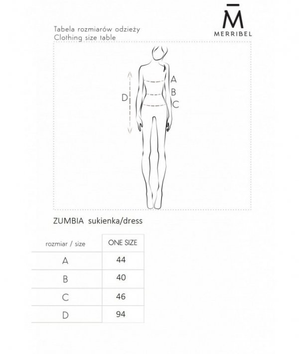Merribel Komplet Zumbia Ecru