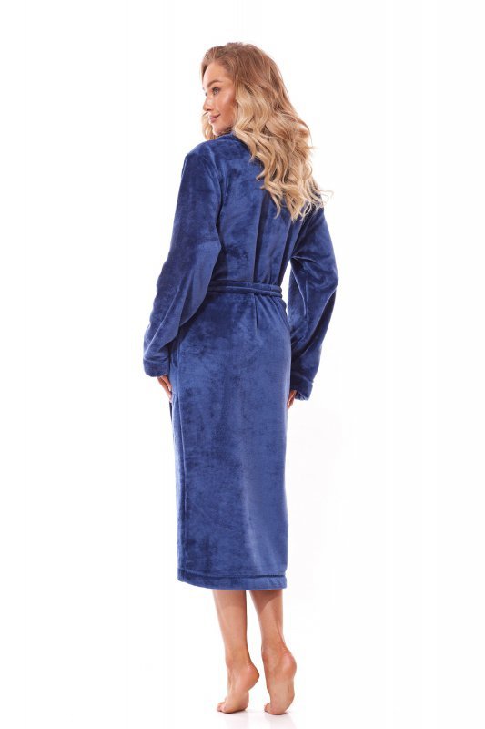 L&amp;L Szlafrok Lux Long 2312 Navy