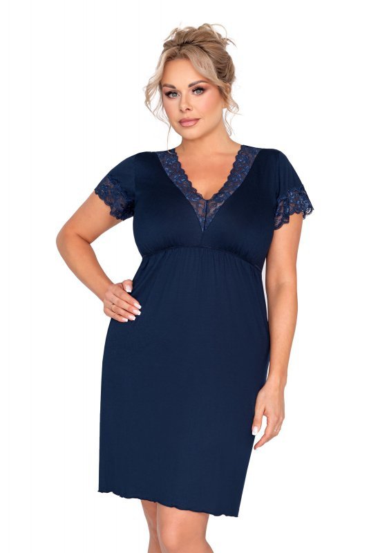 Donna Koszula Mariza Plus Dark Blue