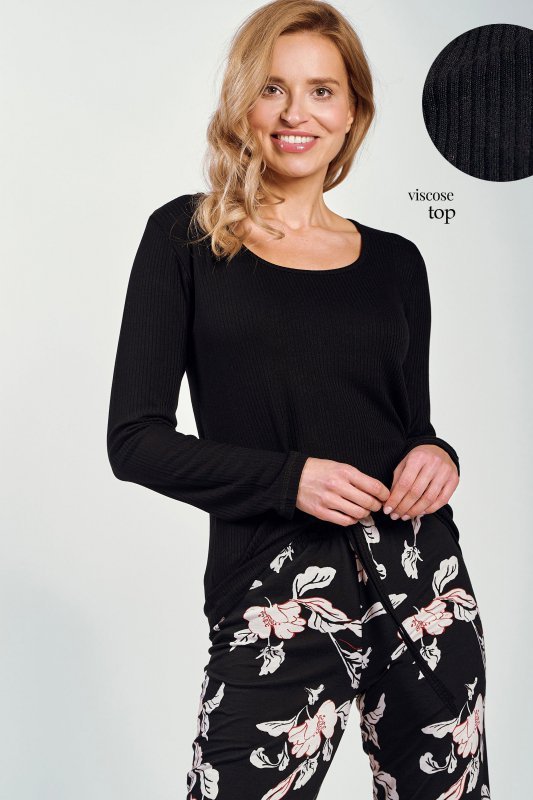 Taro Piżama Charlotte 3232 Czarna