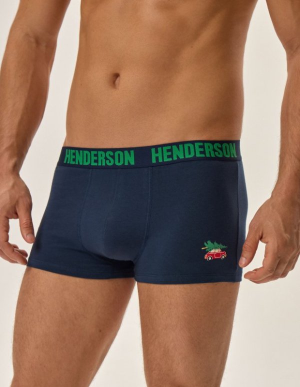 Henderson Bokserki Jury 41926-MLC Granatowe