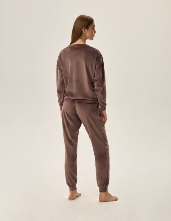 Henderson Ladies Piżama Fain 41892-84X Coffie
