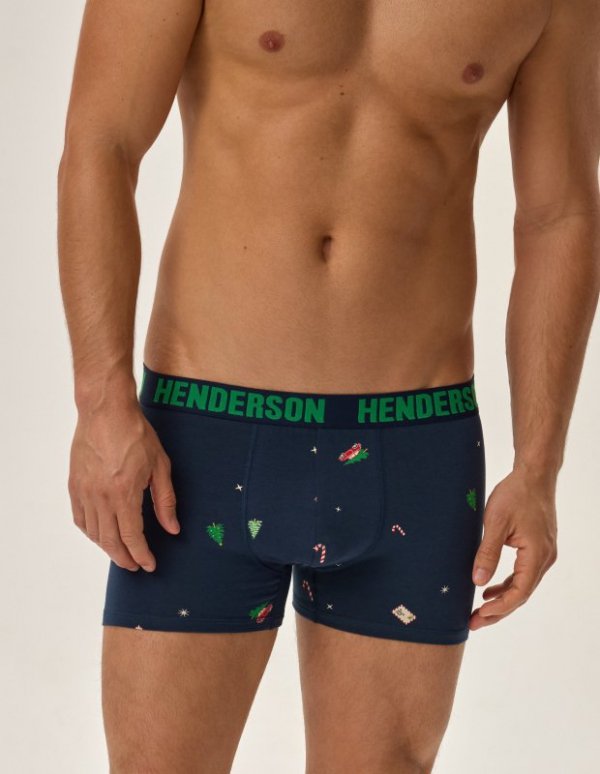 Henderson Bokserki Jury 42251-MLC Granatowe