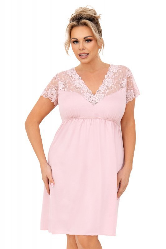 Donna Koszula nocna Livia Plus Powder Pink