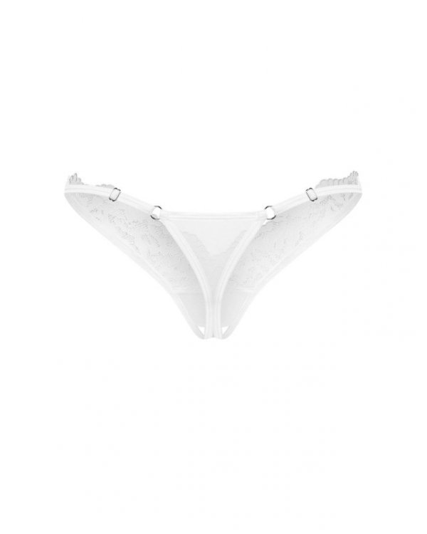 Obsessive Stringi Arrowel White otwarte
